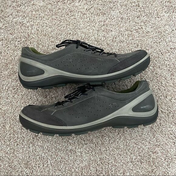 Ecco Biom Men’s Gray Perforated Shoes main image 4